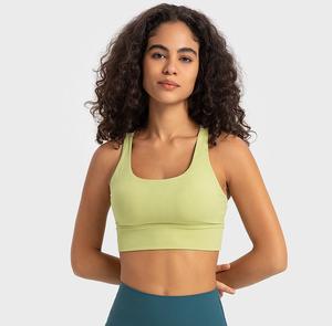 Soutien-gorge sexy pour femmes Gym Yoga Sports Hot Selling Crossed Back Tops Bra - Product Image 4