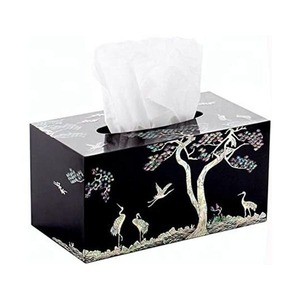 Boîte à mouchoirs en métal avec une belle impression numérique - Product Image 6
