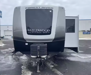 2025 2024 2026 F-o-r-e-s-t-R-i-v-e-r Wildwood H-e-r-i-t-a-g-e Glen 270FKS Camper Rvs Motorhomes Travel Trailer - Product Image 2