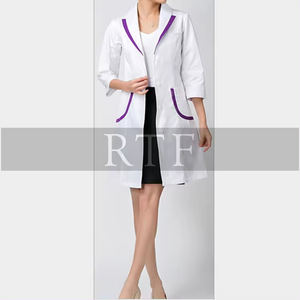 Uniformes de mode, designs personnalisés, blouses médicales pour femmes, uniformes d'infirmière à la mode, robe par Raw to Fine - Product Image 3