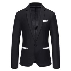 Blazer Personalizado para Hombre, Precio al por Mayor, Todos los Colores Disponibles, Antiarrugas, Estilo Único, Alta Calidad, Transpirable, Cierre de un Botón - Product Image 2