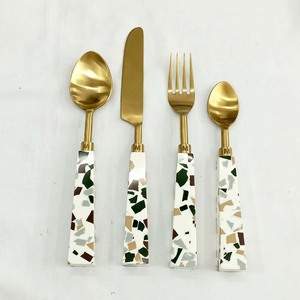 Nouvel arrivage de couverts Cutipol Gold Set de couverts Accessoires de cuisine et de restauration Cuillère Fourchette & Couteau Brillant Set de couverts - Product Image 4