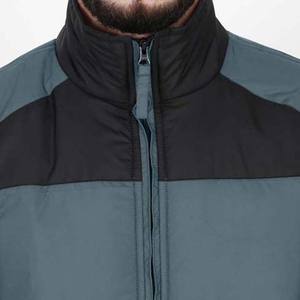 เสื้อกีฬาบอมเบอร์แจ็คเก็ตผ้าไนลอนโพลีเอสเตอร์ทรงสลิมฟิตน้ำหนักเบาสำหรับผู้ชายสำหรับฤดูใบไม้ผลิฤดูหนาว - Product Image 4