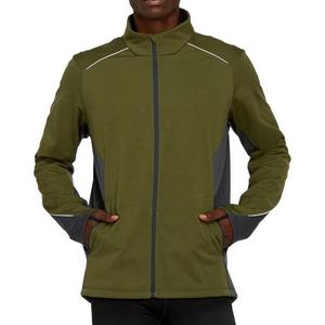 Chaqueta de invierno unisex Lite Show para hombre, de alta calidad, ecológica, ajustada, con cuello levantado, que absorbe la humedad, color verde - Product Image 5