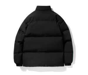 2025 personnalisé hommes col montant toile doudoune imperméable décontracté hiver Collection avec avant Logo OEM vente en gros - Product Image 4