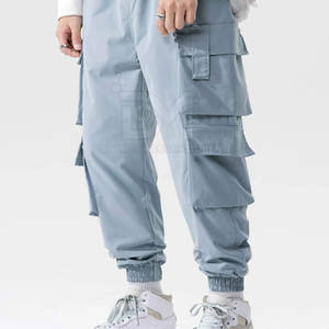 Pantalon Cargo pour Hommes sur Mesure Style Unique Votre Propre Logo 100% Coton Respirant Séchage Rapide Léger Casual Motif Droit - Product Image 4