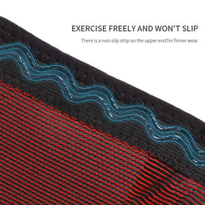 Rodillera de nailon para ciclismo, rodillera deportiva profesional, equipo de protección de presión cálida, venta al por mayor, gimnasio personalizado, Fitness - Product Image 5