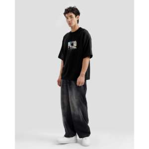 Camiseta de la Cultura del Skateboarding, 100% Algodón Jersey, Peso Pesado, Corte Holgado, Camiseta Deportiva de Diseño - Product Image 2