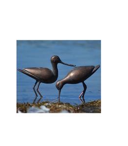 Escultura de hierro de animales con carácter vintage perfecta para patios de jardines domésticos rústicos y decoración de paisajes al aire libre - Product Image 2