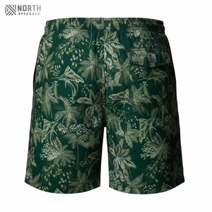 Pantalones Cortos Deportivos Casuales para Hombre, de Cintura Media, Color Sólido, para Gimnasio y Entrenamiento, de Poliéster/Algodón, Secado Rápido, con Cierre de Cordón - Product Image 3