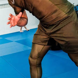 กางเกงขาสั้น MMA ของผู้ชายผ้าสแปนเด็กซ์ปรับแต่งได้ทรงหลวมชุดกีฬาศิลปะการต่อสู้สำหรับผู้ใหญ่ - Product Image 6