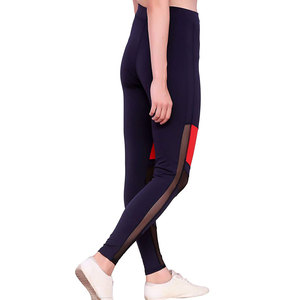 Leggings pour femmes de haute qualité, respirants, tricotés, taille haute, couleur unie, séchage rapide, antibactériens, en spandex/polyester, grandes tailles - Product Image 4