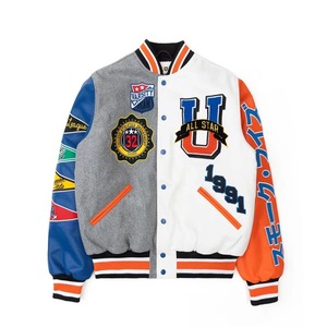 New Varsity Jackets Customized Blank Varsity Chenille <b>Patches</b> Letterman Varsity Jacket Oversized College Baseball Jacket for Man - Product Image 1