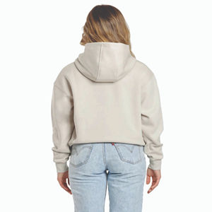 Otoño Invierno moda de talla grande Casual pulóver algodón coreano Sudadera con capucha Streetwear mujer Crop Top Sudadera Mujer ropa sudaderas con capucha - Product Image 3