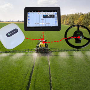 Sistema de Dirección de Tractor con Estación Base GNSS RTK y Navegación GPS Automática, Herramienta Agrícola con Caja de Cambios de Motor, Precisión de 2.5cm para Cosechadoras - Product Image 4