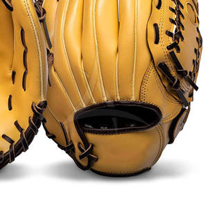 Baseball Fielding <b>Gloves</b> Leather Lightweight Flexible Right Hand for Fast <b>Ball</b> Handling - Product Image 2
