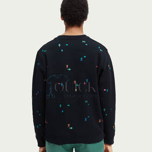 Sudadera de invierno con diamantes de imitación para mujer, Material de poliéster/algodón, manga larga, logotipo frontal, diseño personalizable de alta calidad - Product Image 4