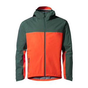 Chaqueta de lluvia de manga completa para exteriores a prueba de agua elegante de secado rápido con capucha y cremallera cómoda personalizada de calidad superior para hombres - Product Image 2