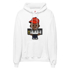 Sudadera con capucha para hombre, Jersey bordado de toalla de felpa francesa de alta calidad, Parche de chenilla personalizado, sudadera roja bordada - Product Image 2