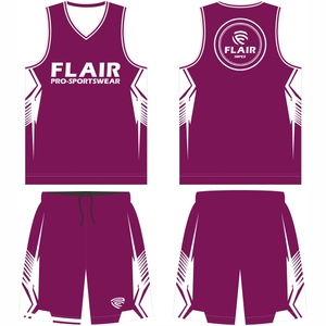 Ensemble d'uniformes de basket-ball personnalisables de haute qualité pour hommes Chemise de sport respirante Tops Shorts Impression numérique Plus Option XS Plain - Product Image 6