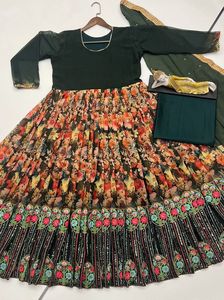 Exclusivo indio pakistaní Anarkali vestido de fiesta y boda traje nupcial Salwar del exportador y fabricante indio - Product Image 3