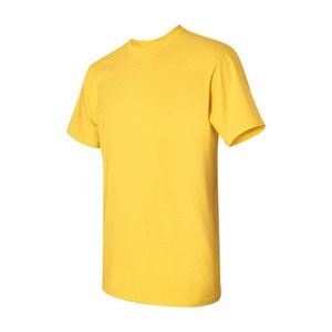 Camisetas de algodón de 300g para hombre, camiseta transpirable holgada de cuello redondo de verano de manga corta para hombre y mujer, Camiseta básica - Product Image 3