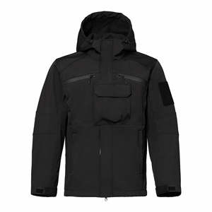 Veste parka unisexe imperméable coupe-vent respirante en polyester pour la randonnée et les voyages en plein air - Product Image 5