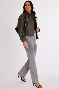 Chaqueta de Motocicleta para Mujer, Hecha a Medida en Pakistán, Transpirable, Impermeable, de Algodón Tejido, Sólida, de Invierno, de Alta Calidad - Product Image 4