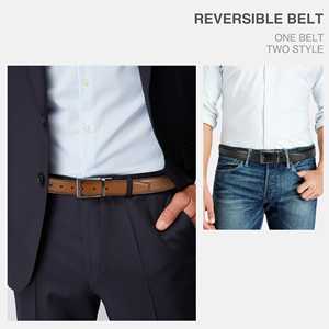 2024 nouvelle ceinture décontractée en cuir microfibre en gros pour hommes vente chaude boucle ardillon soutien de la taille - Product Image 6