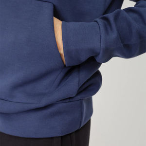 OEM pull à capuche oversize pour hommes, grande taille, haut à manches longues, couleur unie 100% coton, technique de teinture unie pour l'hiver, échantillon gratuit - Product Image 5