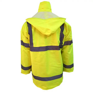 Chaqueta de Trabajo Unisex, Suministro Directo de Fábrica, Exterior de Lona Resistente, Forro Térmico, Transpirable, Ajuste para Construcción, Frente Largo - Product Image 2