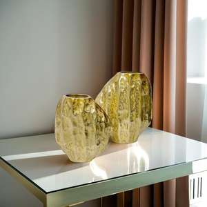 Vase à fleurs en métal en aluminium minimaliste moderne le plus vendu - Product Image 3