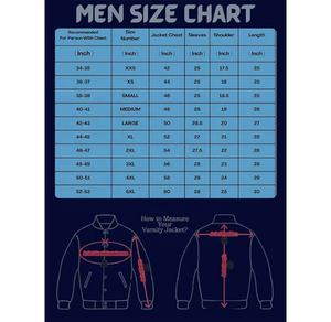 Chaqueta Universitaria de Moda para Hombre, Chaqueta Bomber Informal de Corte Ajustado, Chaqueta Universitaria de Lana con Letras - Product Image 6