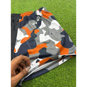 High Quality Design Your Own logo Material Polyester Rugby Footy <b>Shorts</b> <b>Zipper</b> Pocket Sublimation <b>Shorts</b> - Product Image 5