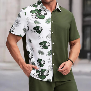 Ensemble de maillots de bain Somerset unisexe en jaune imprimé graphique Style tendance tenue de plage pour tous parfait pour les vacances 2025 - Product Image 1