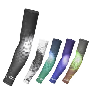 Manchons de compression unisexes légers et respirants en 100 % polyester avec protection UV pour le golf, le basketball et le cyclisme - Product Image 1