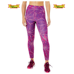 Wholesale Custom Logo High Waist Yoga Leggings for Women Stretchy Gym Fitness Workout <b>Tights</b> High Elasticity Yoga Pants - Product Image 2