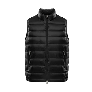 Logo personnalisé OEM gilet sans manches à capuche bulle doudoune veste gilets chaud hiver hommes gilet pour hommes respirant et durable - Product Image 1