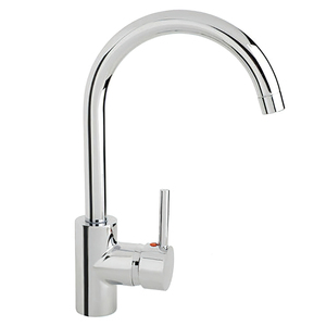 Miscelatore Monocomando con Beccuccio Alto "Linea Flow" Cartuccia in ceramica O/ 40 mm. - Product Image 1