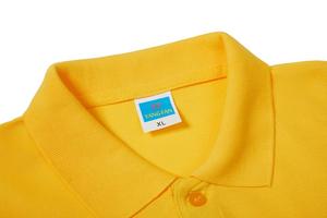 Logo imprimé OEM 200g 65% coton 35% polyester T-shirt publicitaire à col rabattu T-shirt de style formel pour hommes - Product Image 4