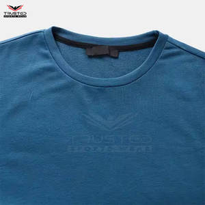 Camiseta de Manga Corta Casual para Hombre, 100% Algodón, Estilo OEM, Cuello Redondo, Diseño Sólido Personalizable, Alta Calidad, Muy Popular - Product Image 4