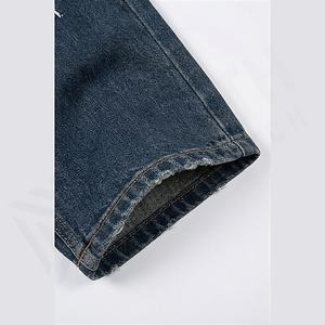 Latest Design Custom <b>Men's</b> High Street Unisex Vintage Denim <b>Jeans</b> Washed Baggy Pants Durable <b>Trousers</b> Customized Color Wholesale - Product Image 6