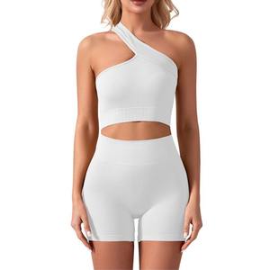 Fabricants de vêtements de sport personnalisés, vêtements de sport en spandex, vêtements de sport athlétiques pour femmes, vêtements de yoga, ensembles de vêtements de sport 2 pièces - Product Image 3