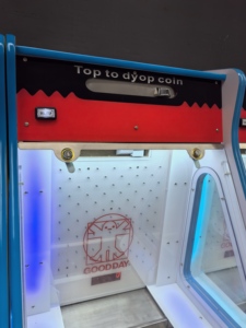 Máquina de Monedas Super Mario para Máquina de Empujar Monedas, Cambiador de Billetes en Inglés, Centro de Juegos, Material Metálico - Product Image 5