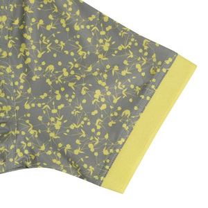 Camiseta de Golf con Estampado Floral Personalizado para Hombre, Talla Grande, Tejido de Poliéster y Spandex de 220g, Antiarrugas, Servicio OEM de Vietnam, MOQ Bajo, Superventas - Product Image 3