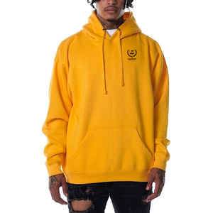 Sweat à capuche en éponge française brodé OEM 500 GSM pour hommes pull grande taille 100% coton vente en gros de sweats surdimensionnés - Product Image 4