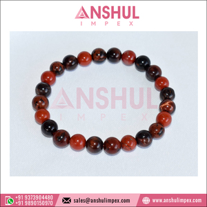 2023 Venta caliente Diseño de moda Joyería de moda Multicolor 8mm Piedra preciosa con cuentas RAÍZ Chakra Pulsera de cristal al mejor precio - Product Image 6