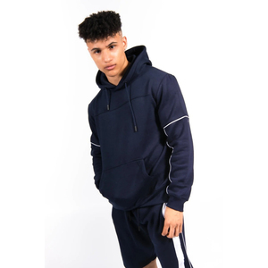 Conjunto de Verano Suave, Pantalones Cortos y Sudadera con Capucha, 100% Algodón, Transpirable, Ligero, Ropa Deportiva Urbana, Fabricante OEM de Marca Privada - Product Image 2