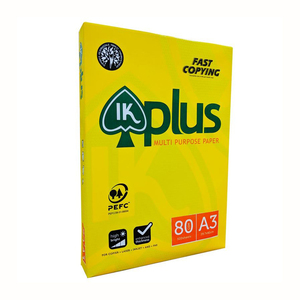 IK papel amarillo A4 papel de copia A4 80gsm 70gsm papel de copiadora - Product Image 5