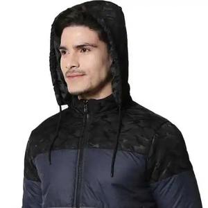 Chaqueta de Invierno para Hombre Más Vendida, Chaqueta Acolchada de Lona con Relleno 100% Algodón, Ligera, Transpirable, con Estampado Personalizado y Cuello Alto - Product Image 6